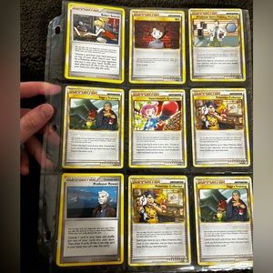 18 supporter Pokémon cards